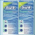 Oral-B Superfloss Zahnseide 50 Fäden 50 Stück