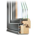 Holz-Aluminium Fenster ECO Idealu