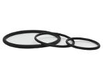 O-Ringe _O-Ringe FFKM Novelast® 3704, Hochtemperatur + Dampfbeständigskeit, 75 sh , schwarz