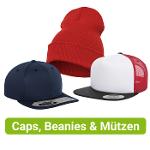 Caps, Beanies & Mützen