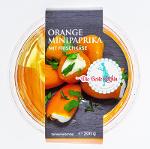 Orange mini Paprika mit Frischkäse 200g