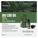 Vollspektrum-Bio-CBD-Öl - 10% CBD