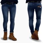 Grosshandel Jeans B2B - Stretch Slim Fit Hüft Jeans Damen