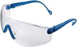 Schutzbrille Op-Tema EN 166-1FT Bügel blau, Scheibe klar Polycarbonat HONEYWELL
