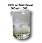 CBD Öl 20% mit Frucht-Aroma - 1 Liter 