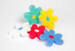 „Blumen“ aus PUR-Schaumstoff für Frühlingsaktion