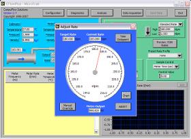 Cflow+ Calibrator Data Acquisition and Control Software