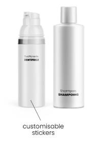 CBD Kosmetikprodukte - Zahnpasta & Shampoowhite Label
