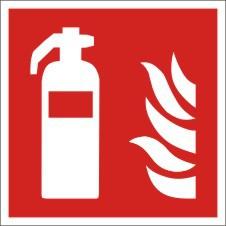 Brandschutzkennzeichnung, Feuerlöscher, Lumipro