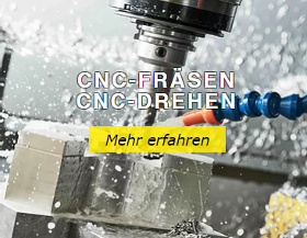 CNC-Fräsen und CNC-Drehen