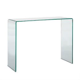 Konsole 110x40x85 Glas Transparent - Schrank, Buffet, Verbindungs