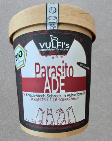 ParasitoADÉ - BIO-Nährstoffpulver für Hunde - DE-ÖKO-007