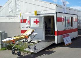 mobile Erste-Hilfe-Station