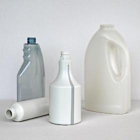Kunststoffflaschen aus Recyclat / Rezyklat-Flaschen