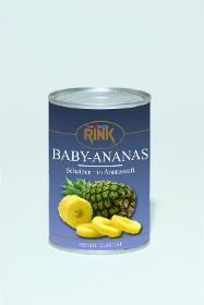 Baby-Ananas, 425 ml, in Ananassaft