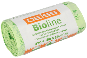 DEISS Bioline - Bioabfallbeutel mit Tragegriff