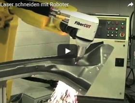 Laserschneiden mit Roboter