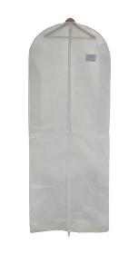 Brautkleidersack B70xL200xT20cm, Material: Vliesstoff, weiß