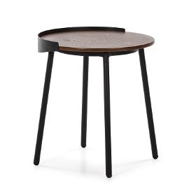 Beistelltisch 50x51x66 Holz Braun/metall Schwarz - Niedrige Tische