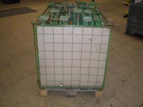 Klapp-Gitterbox auf EPAL, ohne Seitenklappe, Lagereinrichtungen, gebrauchte