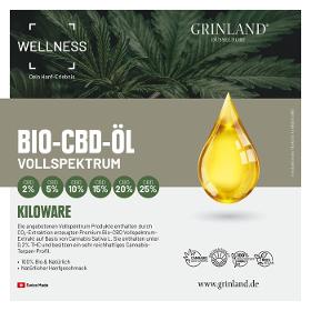 Vollspektrum-Bio-CBD-Öl - KILOWARE