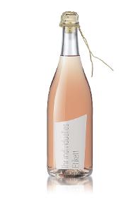 PINOT NOIR Secco Rosé/Perlwein in Klarglasflasche (mit eigenem Kundenetikett)