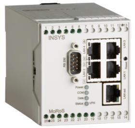 MoRoS LAN Ethernet-Router, VPN, Full-NAT, programmierbar