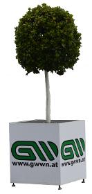 Mobiles Grün - Pflanzenkübel