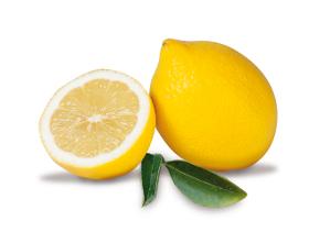 Zitronenschale gerieben