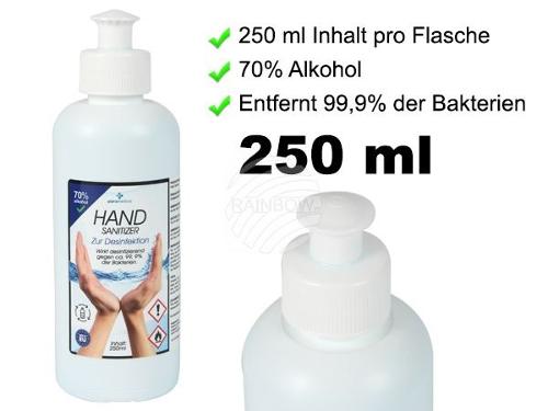 Desinfektionsmittel Handdesinfektionsmittel 250 ml