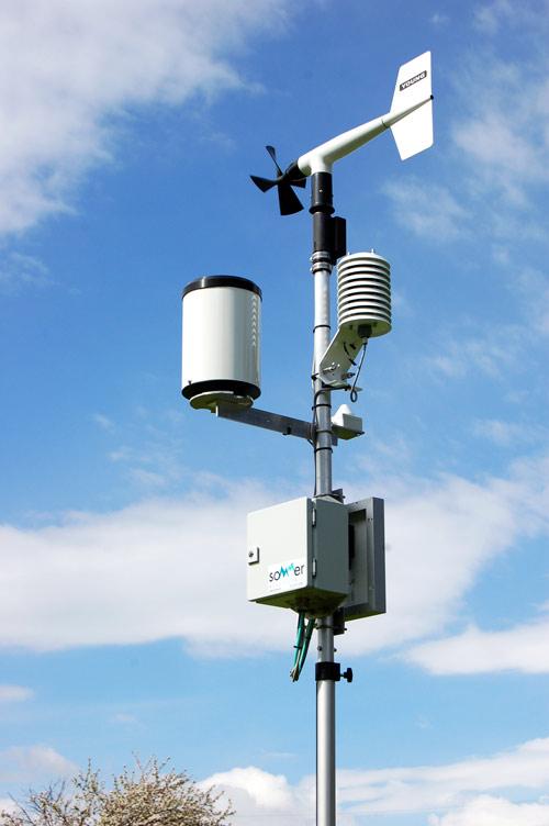 Automatische, portable Wetterstation (AWS)