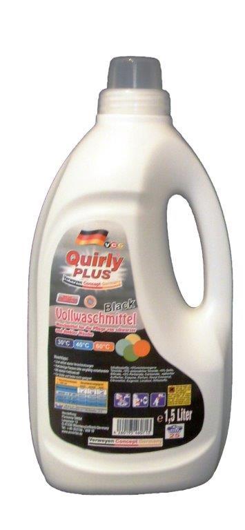 Quirly Black Waschmittel 1,5 L
