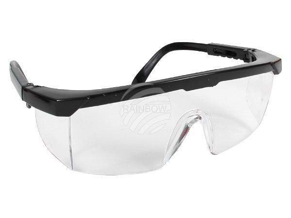 Schutzbrille Überbrille Vollsichtbrille schwarz