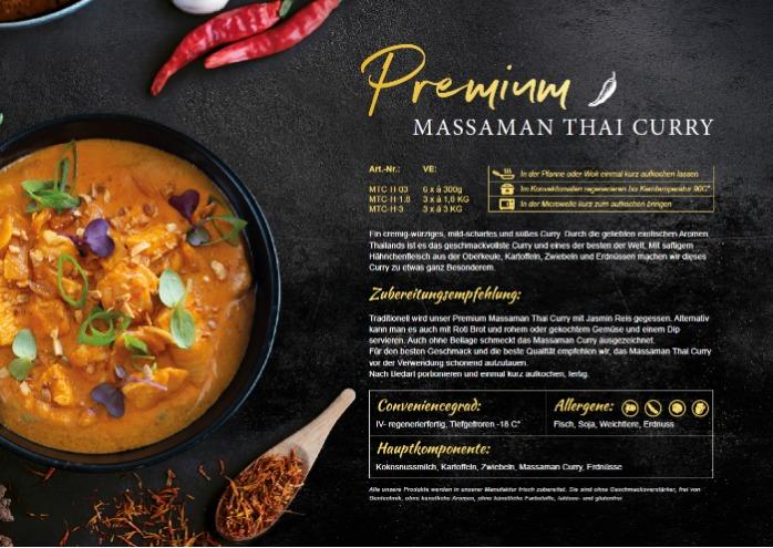 Premium Massaman Thai Curry