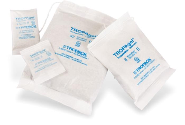 TROPAgel® Trockenmittelbeutel mit hochaktiven Trockenmitteln