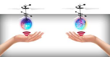 Trend: LED Magic Flying Helikopter Ball - Infrarot