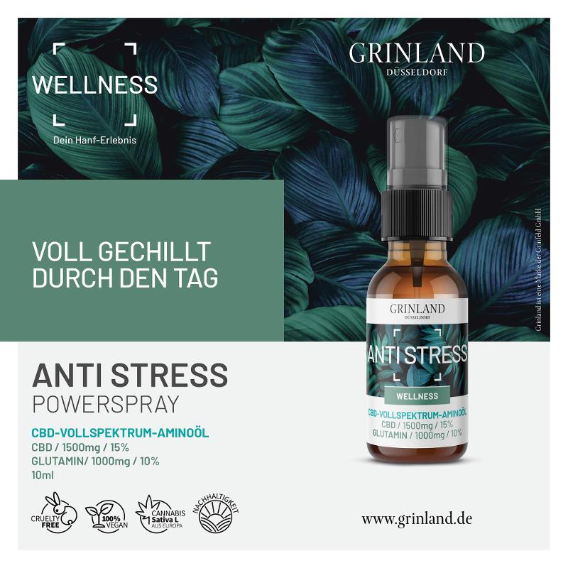 ANTI STRESS - CBD 15% / GLUTAMIN 10% - 10 ml