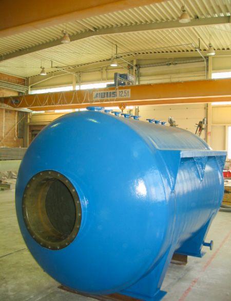 GRP pressure vessels and tanks