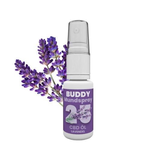 BUDDY Mundspray 25% mit Lavendel CBD Öl (2500mg) | 10ml