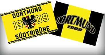 Thema: DORTMUND und schwarz/gelb Fahnen & Flaggen