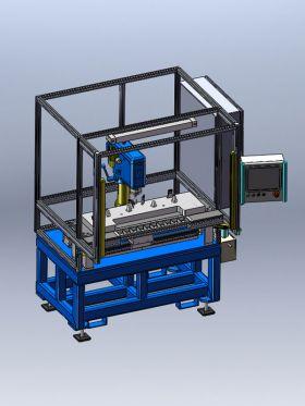 Friedrich CNC-Nietmaschinen mit Maschinentisch