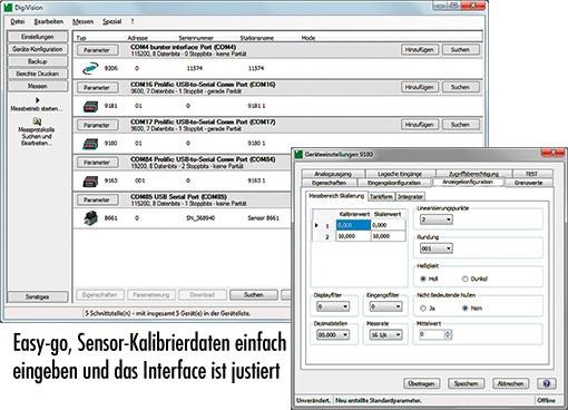 DigiVision - PC-Messdaten-Erfassungssoftware