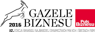 Nagroda - Gazele Biznesu 2016
