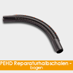PE-HD Reparaturhalbschalenbogen