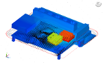 scSTREAM (Cradle CFD) - Software für Strömungs-Simulationen, thermische Analysen, Wärme Entwicklung in Leiterplatten PCB
