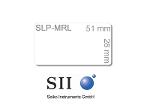 SLP-MRL , Seiko-Etiketten 28 x51mm