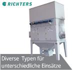 Filtergeräte - Filteranlagen - Entstaubungsanlagen - Absauganlagen für Stäube