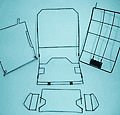Herstellung von Drahtrahmen und Metallteilen für Sitzteile, Rückenteile, Kopfstützen und Armlehnen.