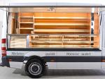 Verkaufsfahrzeug - Bäcker Strom-unabhängig - unser Klassiker mit 4-Blech-Kühlwürfel am Ende der Theke