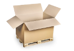 Wellpapp Container / Paletten-Kartons  / Paletten Container aus Wellpappe
